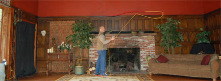 Tim Rayjeff with the Echo Micro Practice Rod