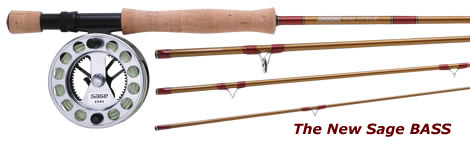 The New Sage Bass Series Fly Rods